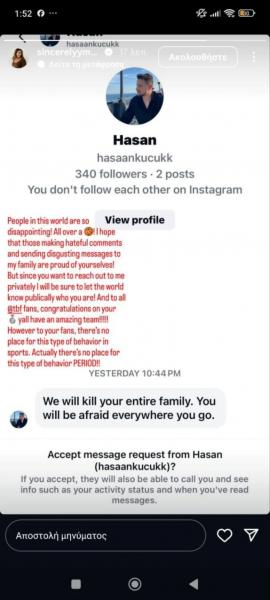 Απειλές από Τούρκο οπαδό στη γυναίκα του Γιάννη Αντετοκούνμπο: «Θα σκοτώσουμε όλη την οικογένειά σου»