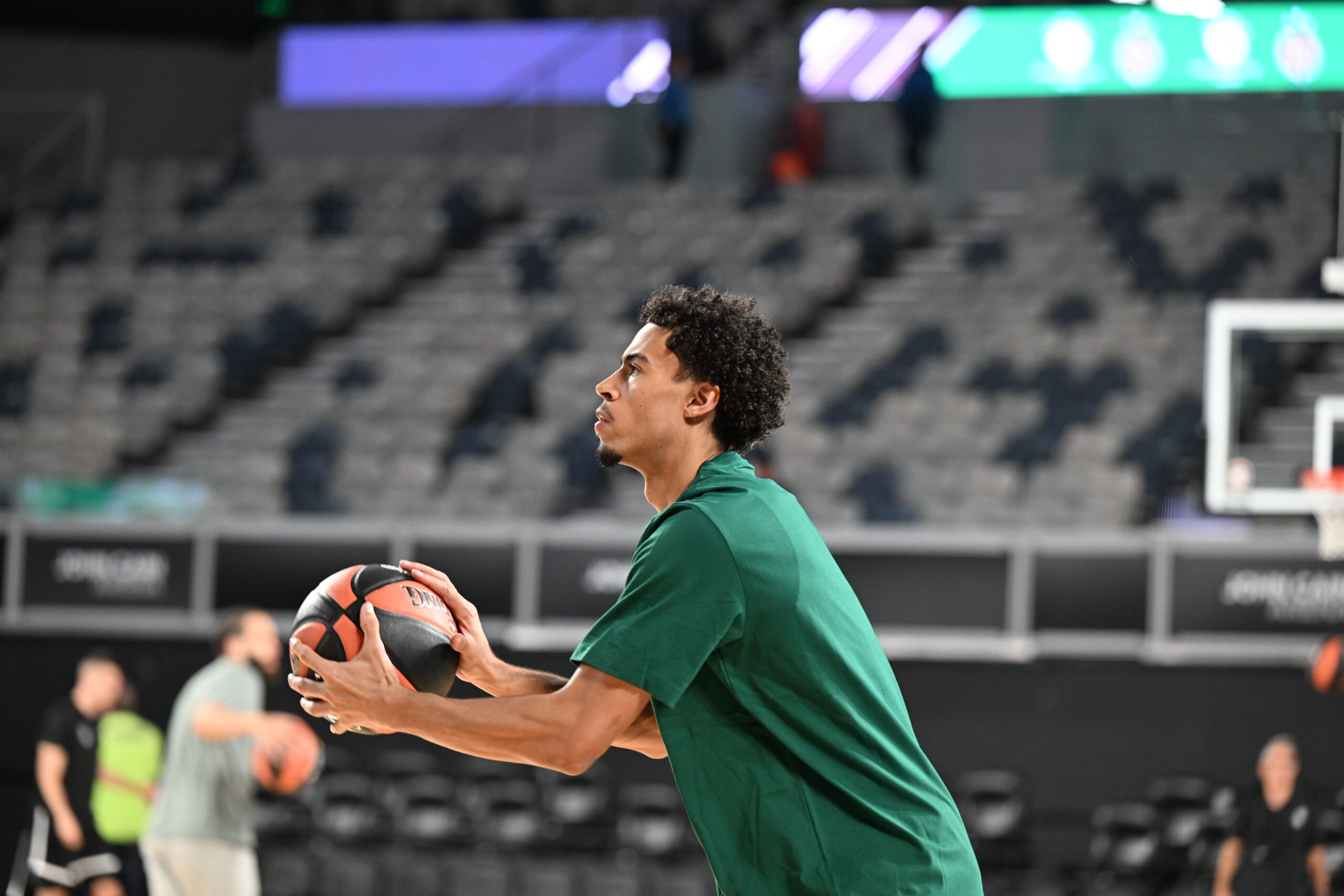 Παναθηναϊκός – Παρτιζάν: Οι πρώτες εικόνες από τη John Cain Arena