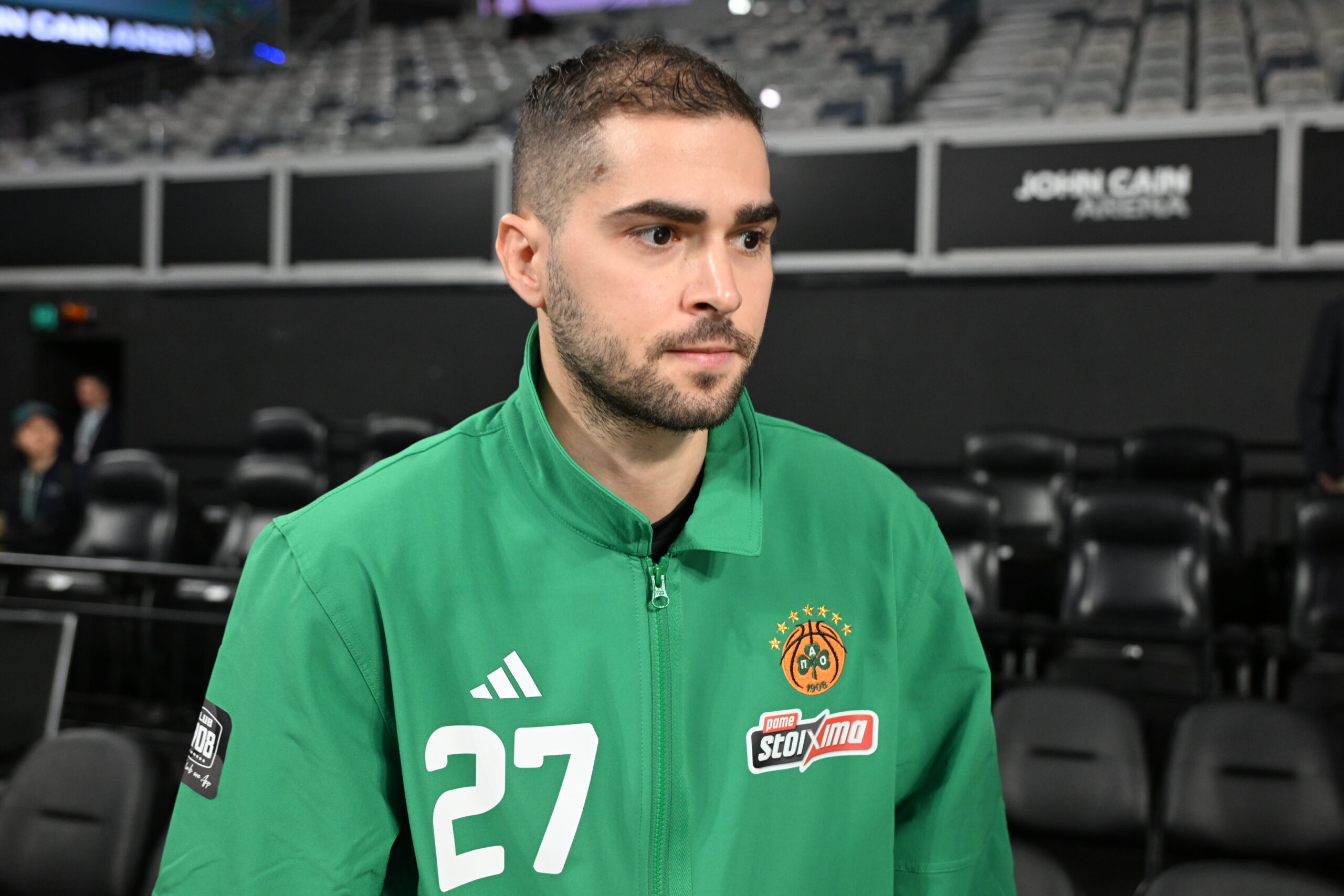 Παναθηναϊκός – Παρτιζάν: Οι πρώτες εικόνες από τη John Cain Arena