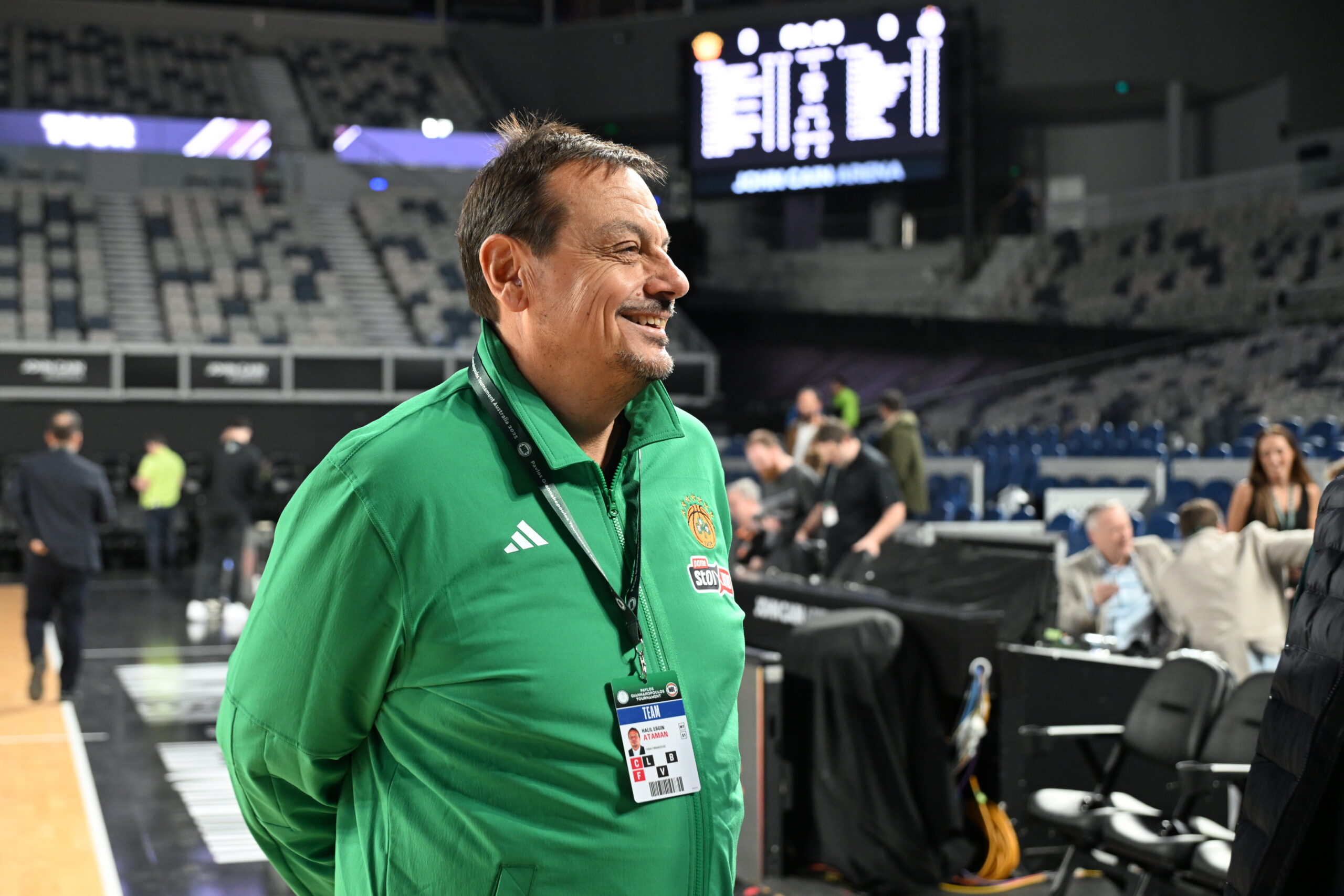 Παναθηναϊκός – Παρτιζάν: Οι πρώτες εικόνες από τη John Cain Arena