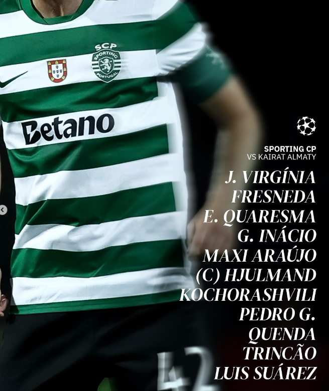 «Παράταση» για Ιωαννίδη-Βαγιαννίδη στο Champions League - Η ενδεκάδα της Σπόρτινγκ (pic)