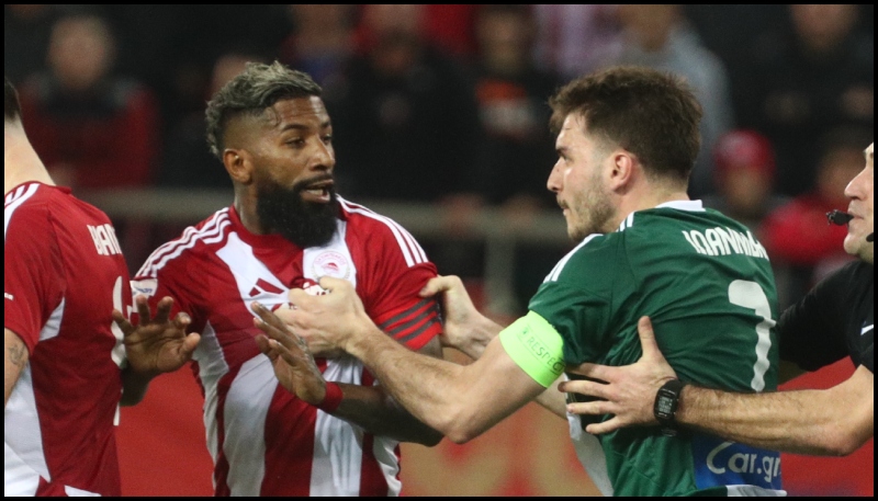 Ροντινέι: «Το 100% όταν φοράμε τη φανέλα του Ολυμπιακού, ειδικά κόντρα στον Παναθηναϊκό»