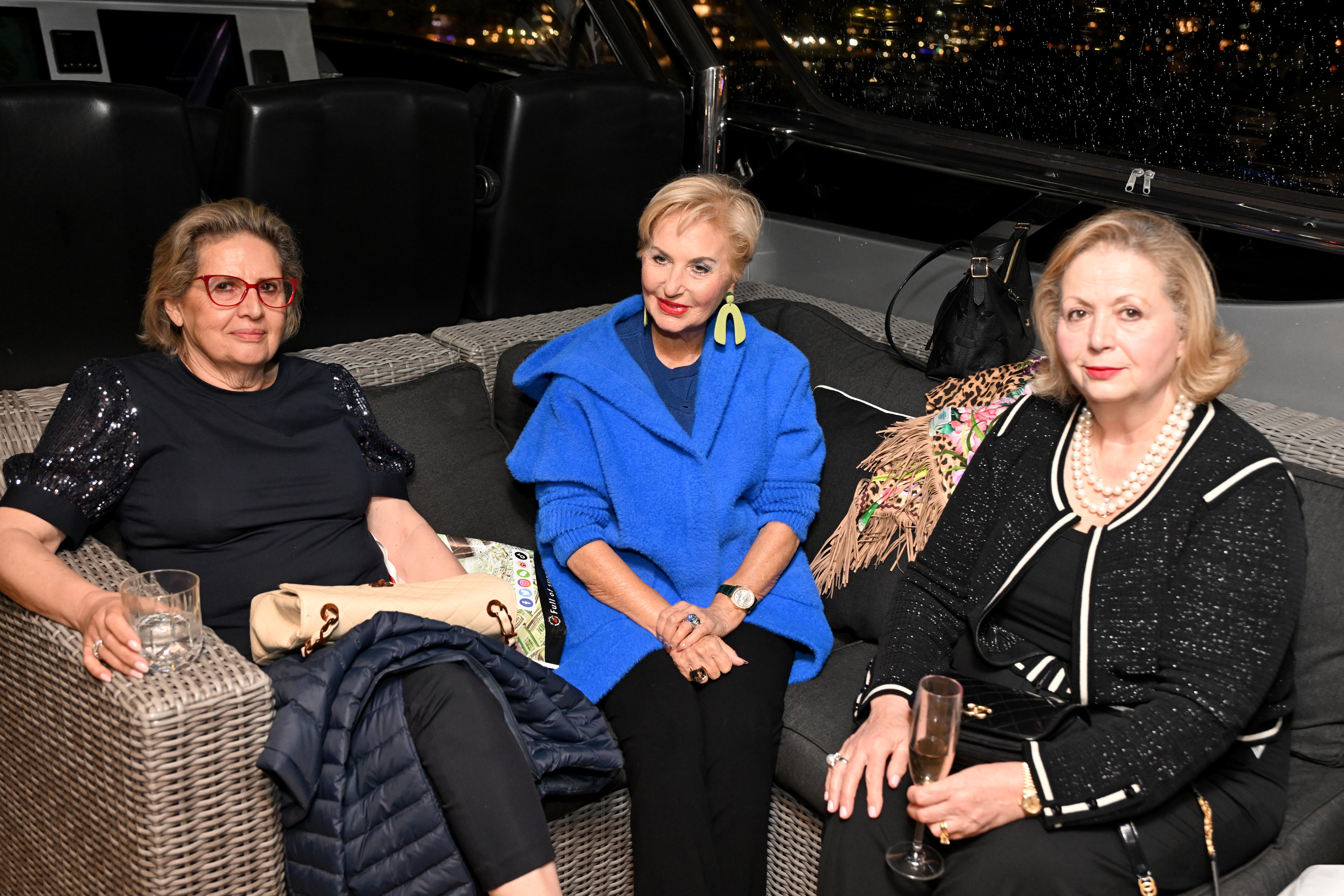 Φωτογραφίες: Παναθηναϊκός και Παρτιζάν δείπνο στον ποταμό Παραμάτα