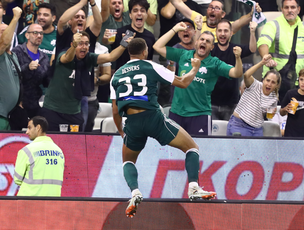 Παναθηναϊκός - Ολυμπιακός 1-0: «Κάρφωμα» από Ντέσερς, δείτε το γκολ (vid)
