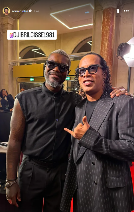 Χρυσή Μπάλα: Ο Ροναλντίνιο «ανέβασε» φωτογραφία με τον Σισέ στο Instagram (pic)