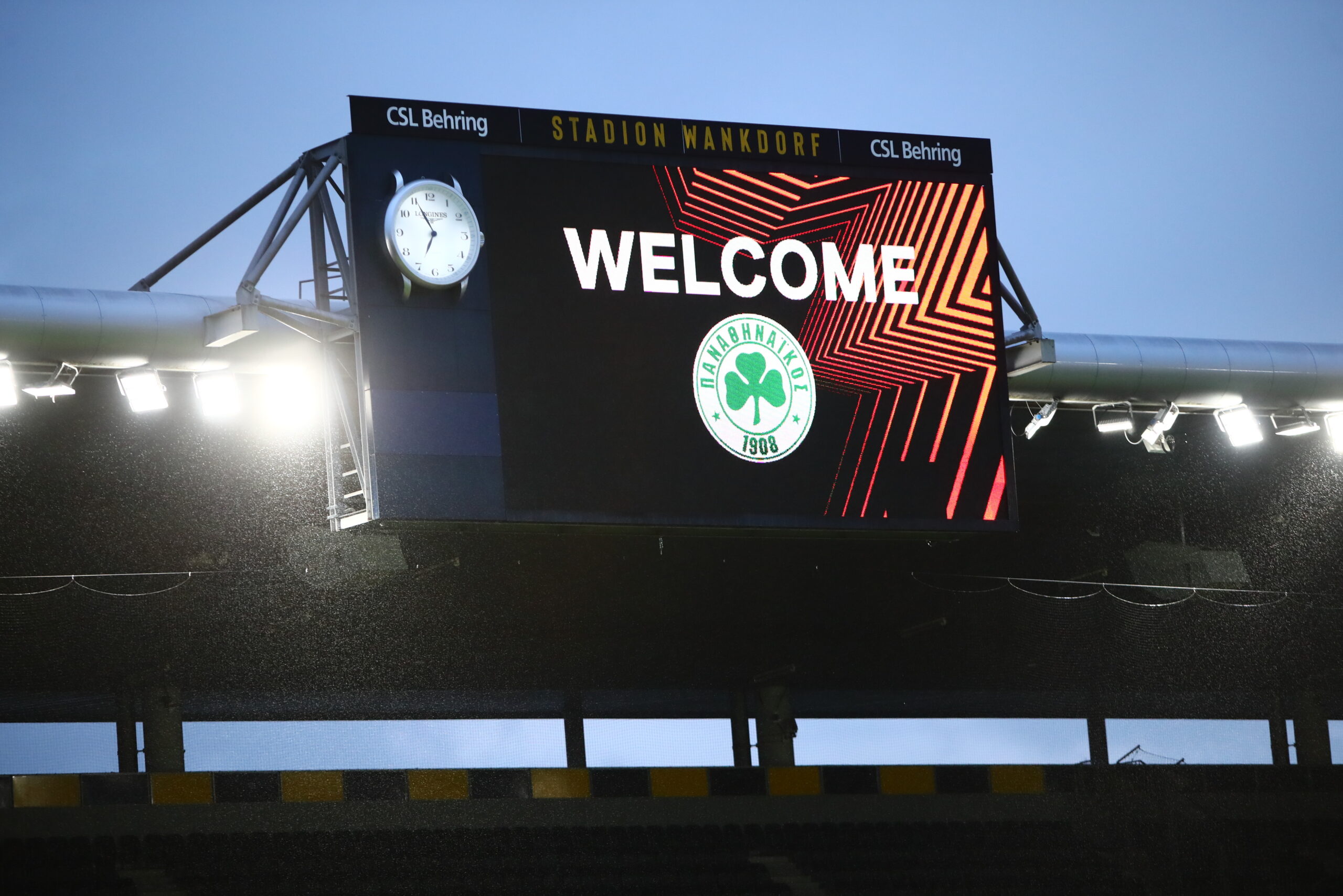 Φωτογραφίες: Υπό καταρρακτώδη βροχή η τελευταία προπόνηση του Παναθηναϊκού (pics)