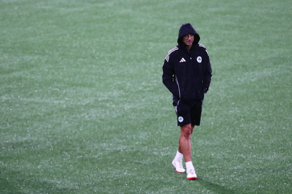 Φωτογραφίες: Υπό καταρρακτώδη βροχή η τελευταία προπόνηση του Παναθηναϊκού (pics)