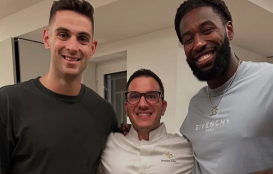 Παναθηναϊκός: Σπάνια εμφάνιση Παπαπέτρου και «επανένωση» με Λεσόρ (pic)