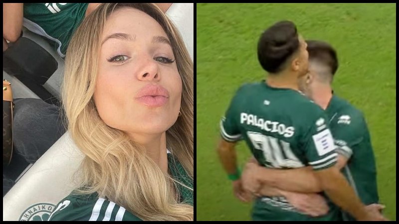 Η σύντροφος του Παλάσιος είχε προβλέψει το «κάρφωμα» στο «Καραϊσκάκης» (pic)