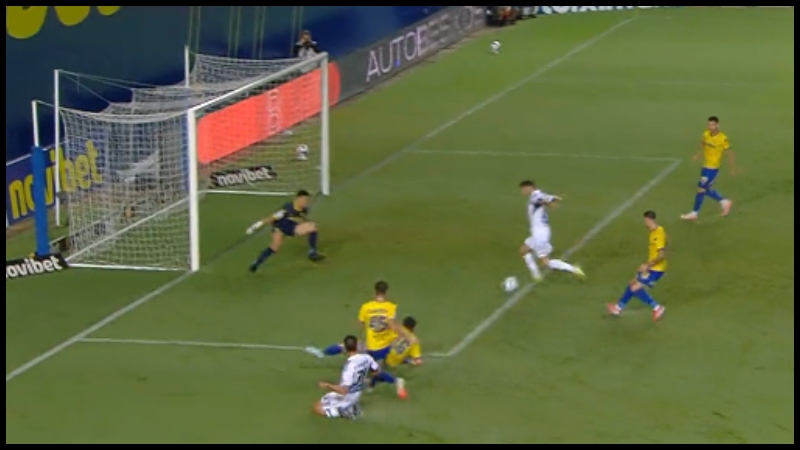 Παναιτωλικός - Παναθηναϊκός: Αστόχησε από τη μικρή περιοχή ο Μπακασέτας (vid)