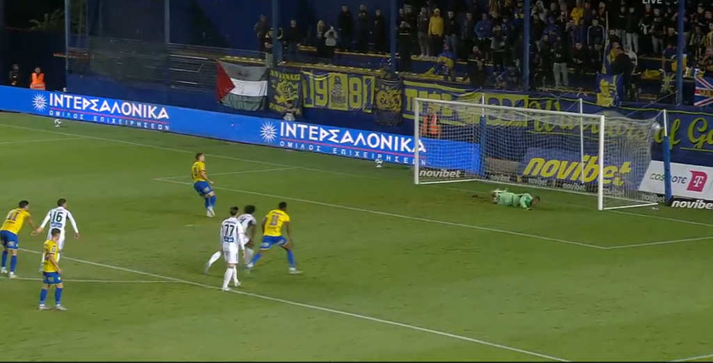 Πέναλτι «δώρο» από τον Τσέριν, 1-0 ο Παναιτωλικός - Δείτε το γκολ (vid)