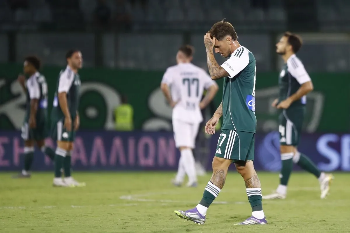 Η απογοήτευση ζωγραφισμένη: Η αντίδραση των παικτών του Παναθηναϊκού μετά την ισοπαλία