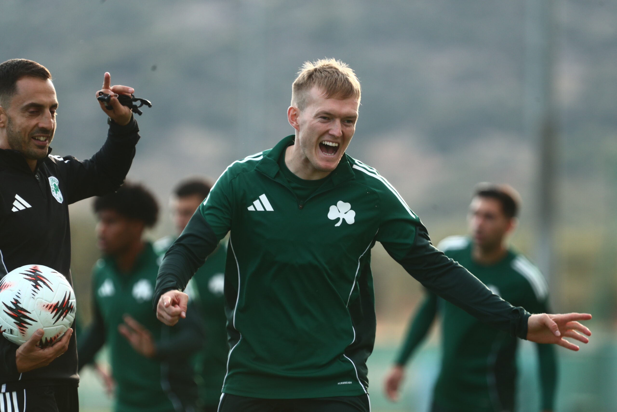 Παναθηναϊκός: Φωτογραφίες από την τελευταία προπόνηση του «Τριφυλλιού» (pics)