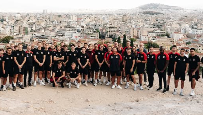 Παναθηναϊκός - Γκόου Αχέντ Ιγκλς: Βόλτα στην Ακρόπολη για τους Ολλανδούς (pics)