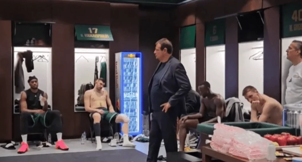 Η ομιλία και το μήνυμα του Αταμάν στα αποδυτήρια μετά τη νίκη!