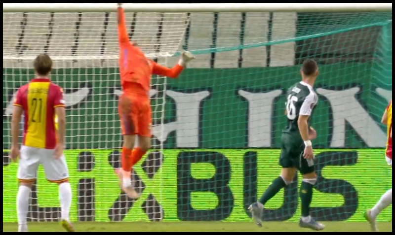 Παναθηναϊκός - Γκόου Αχέντ Ιγκλς: Σέντρα ακριβείας από Κώτσιρα, «απείλησε» ο Τσέριν (vid)