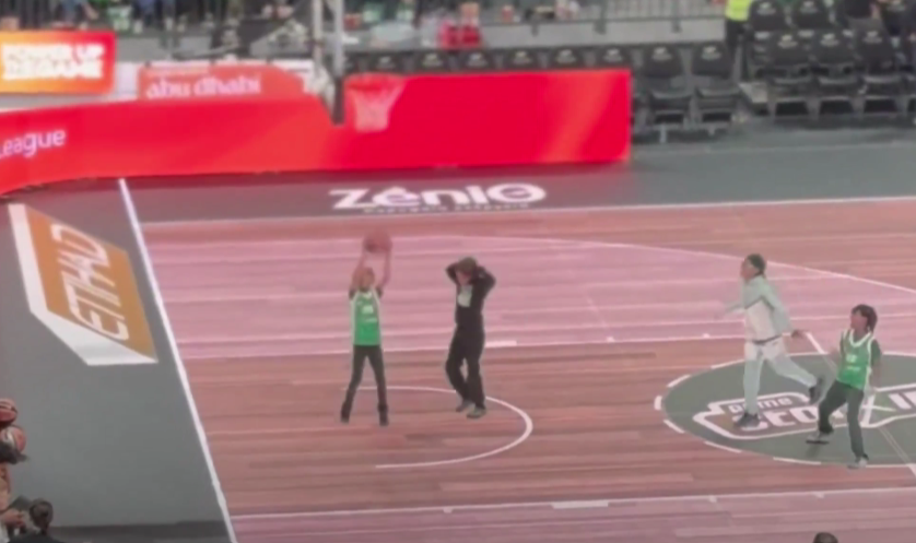 Στα χνάρια του πατέρα του: Ο γιος του Κέντρικ Ναν σκόραρε στο T-Center (vid)