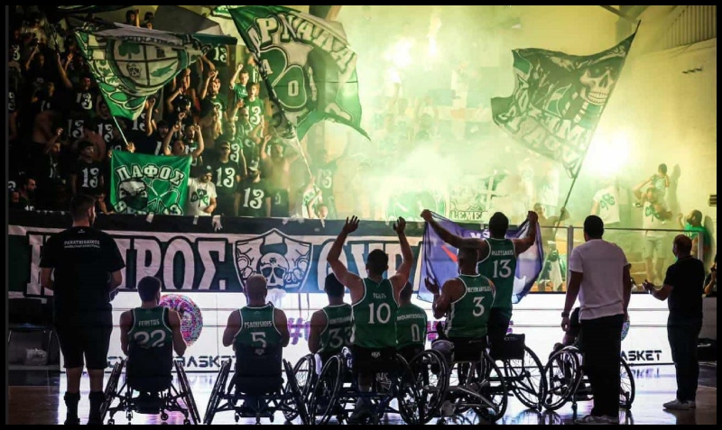 Παναθηναϊκός: Νίκη για το τμήμα μπάσκετ με αμαξίδιο στην Κύπρο