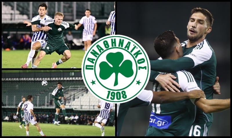 Κεφαλιά... λύτρωση, συγκίνηση και νίκη ο Παναθηναϊκός!