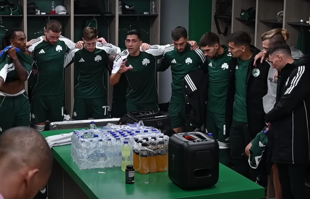 Η συγκινητική ομιλία του Μπακασέτα: «Να νικήσουμε για τον Τζορτζ Μπάλντοκ» (vid)