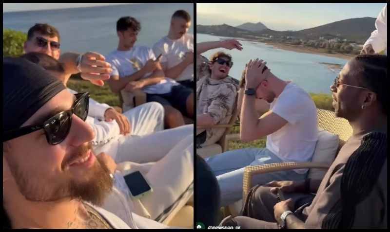 Βίντεο από το γεύμα στο Σούνιο - Η ατάκα του Χουάντσο (vid)