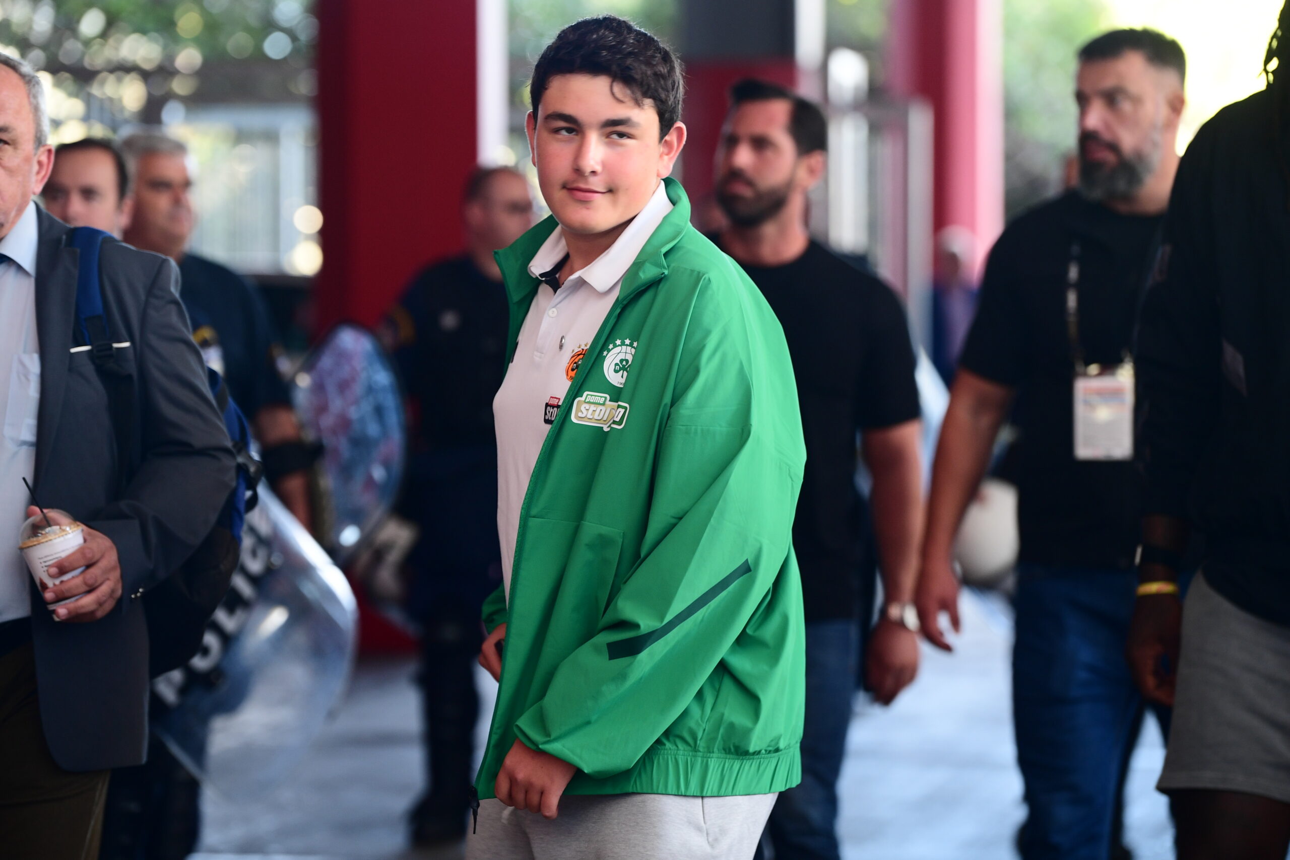 Φωτογραφίες από την άφιξη του Παναθηναϊκού Aktor στο ΣΕΦ (pics)