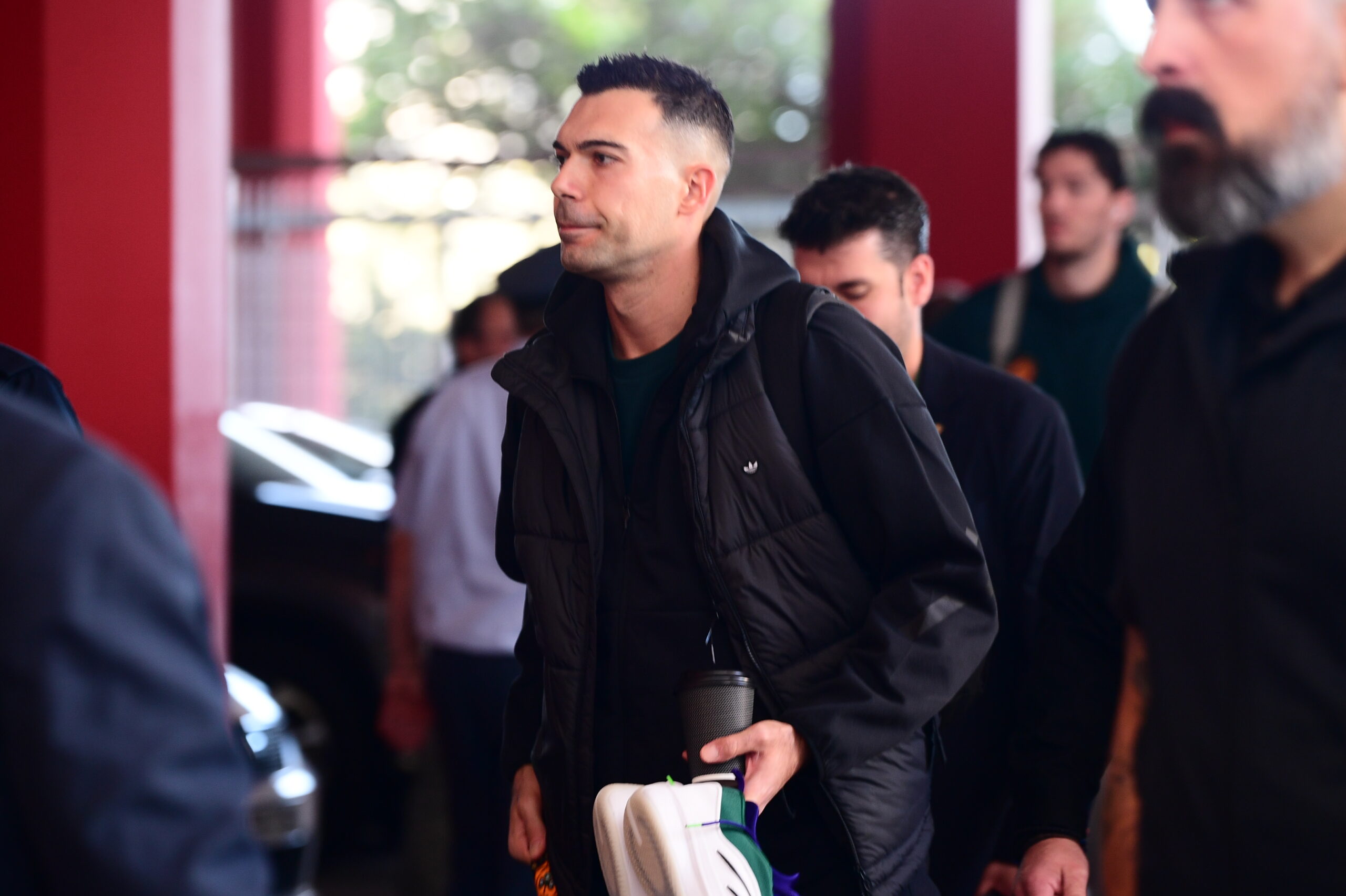 Φωτογραφίες από την άφιξη του Παναθηναϊκού Aktor στο ΣΕΦ (pics)