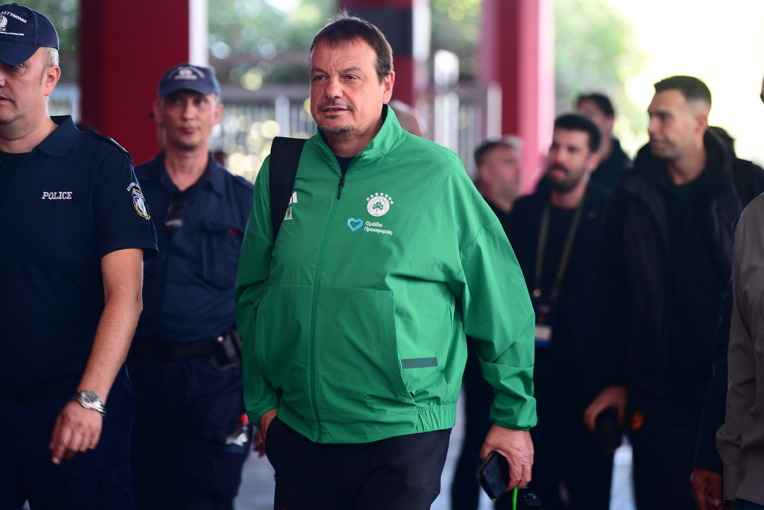 Φωτογραφίες από την άφιξη του Παναθηναϊκού Aktor στο ΣΕΦ (pics)