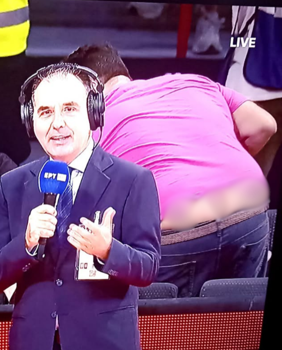 Ολυμπιακός - Παναθηναϊκός: Το... ακατάλληλο πλάνο από το ΣΕΦ (pic)