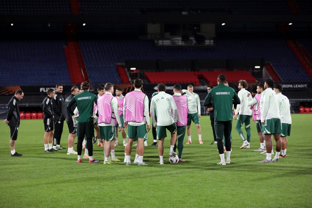 Παναθηναϊκός: Πανέτοιμος ενόψει του αγώνα με τη Φέγενορντ