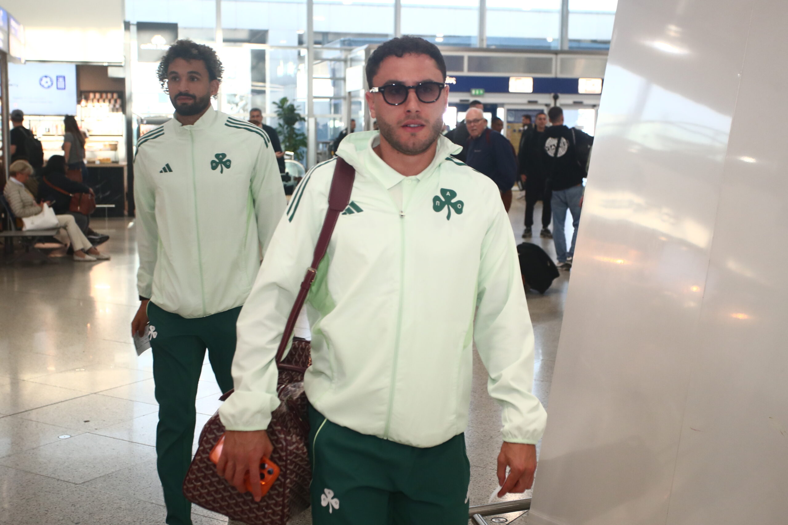 Βίντεο και φωτογραφίες: «Πέταξε» για το Ρότερνταμ ο Παναθηναϊκός