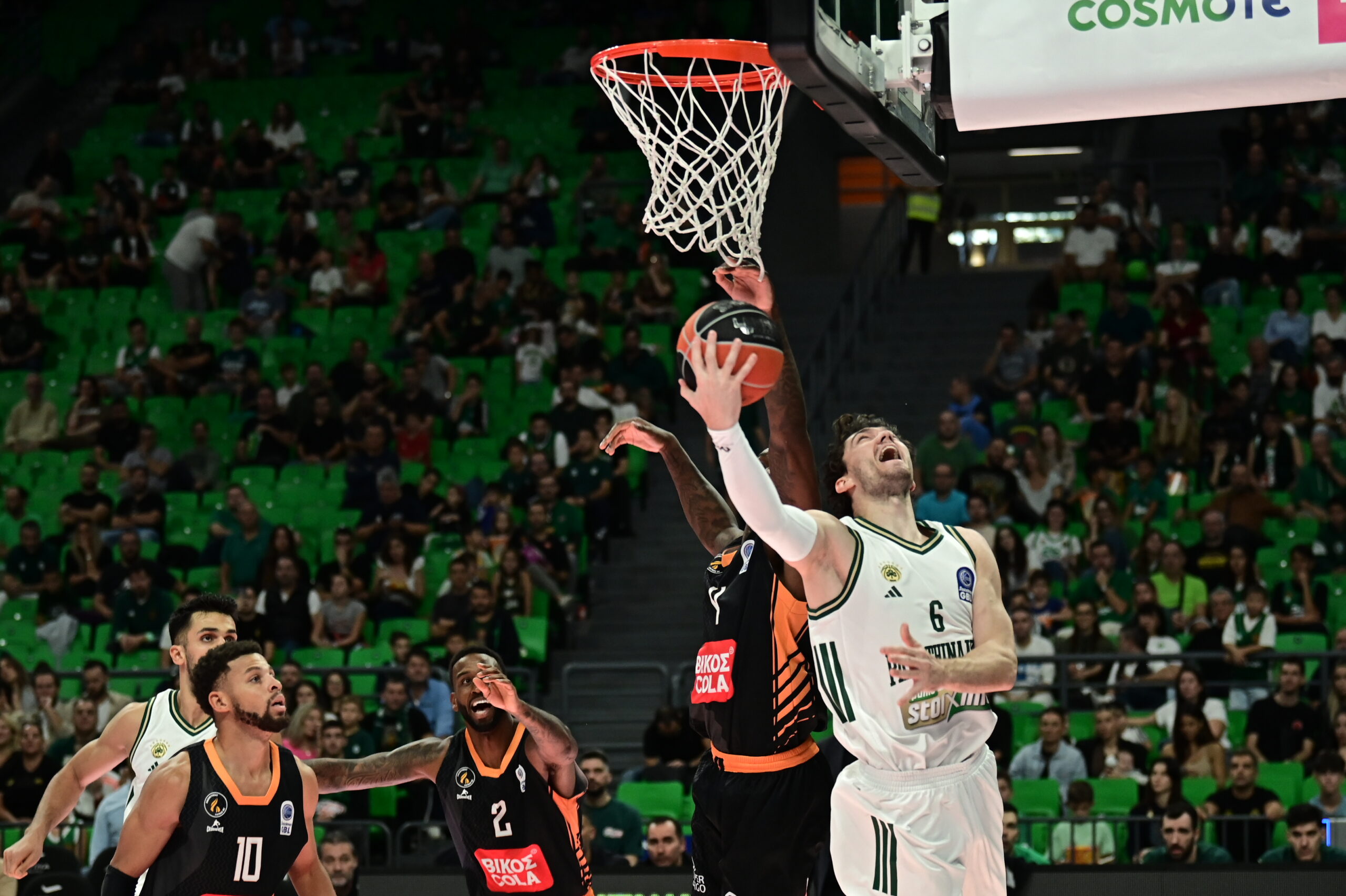 Παναθηναϊκός: Ασταμάτητος Οσμάν στο πρώτο μέρος με τον Προμηθέα (vid)