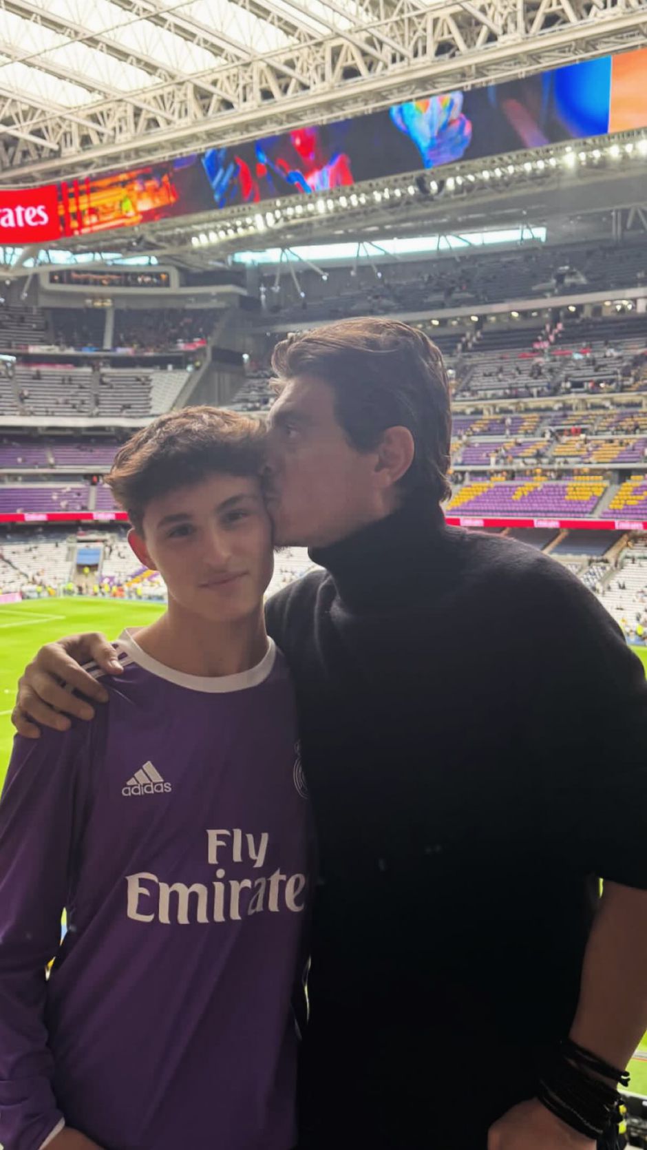 Ο Γιαννακόπουλος στο El Clasico με τον γιο του – Ποια ομάδα υποστήριξαν