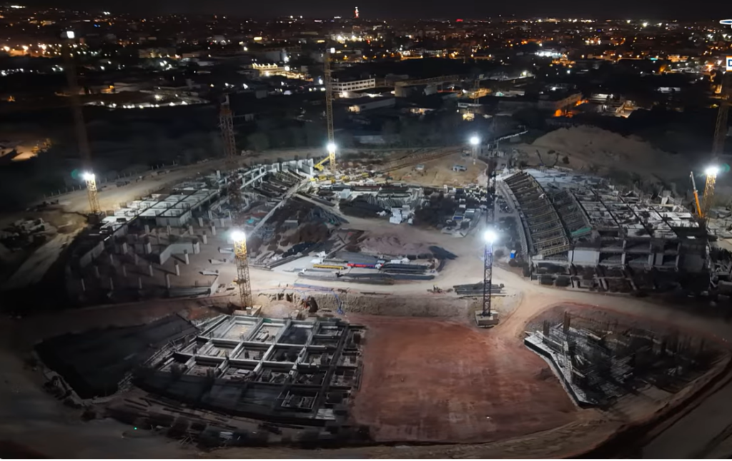 Παναθηναϊκός: Μαγευτικά νυχτερινά πλάνα από τον Βοτανικό – το έργο εντυπωσιάζει!