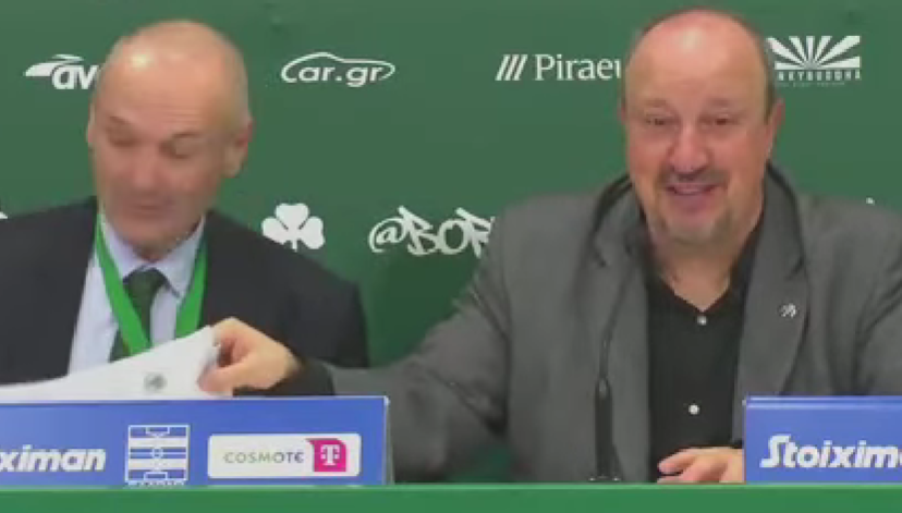 Η επική ατάκα του Ράφα Μπενίτεθ στον Μιγκέλ Καπουάνο: «Του τελειώνουν τα χαρτιά» (vid)