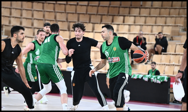 Προπόνηση του Παναθηναϊκού στο Μονακό - Αγωνία για δύο (pics)