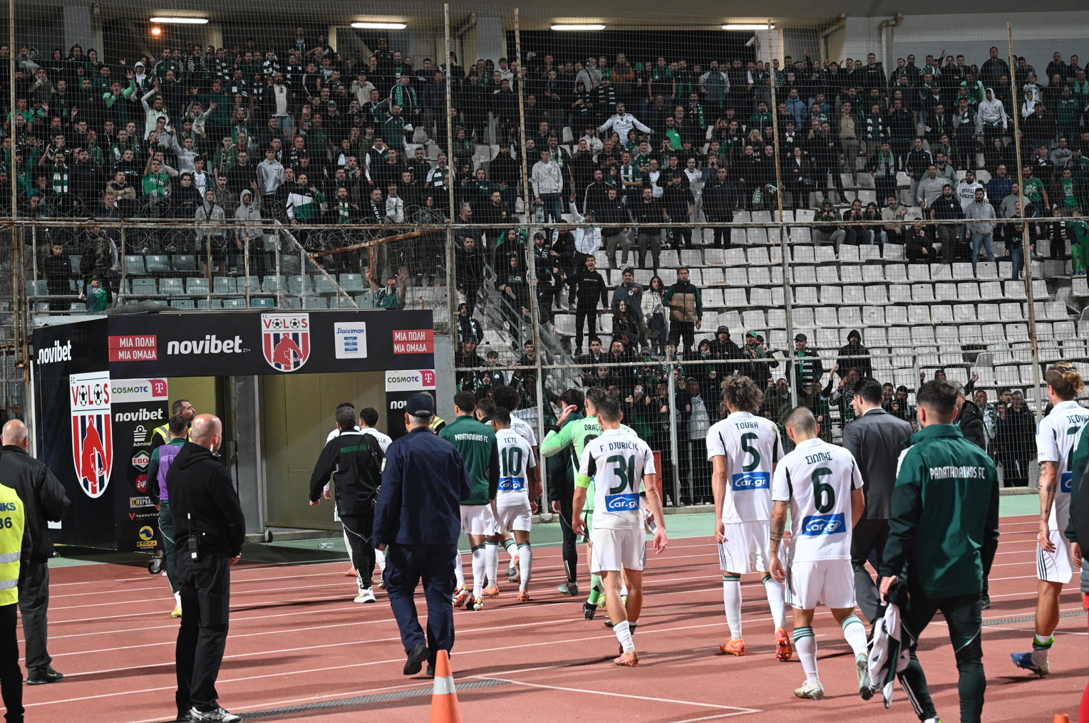 Παναθηναϊκός: Τόσο κόσμο είχε με Βόλο, πίκρα και απογοήτευση