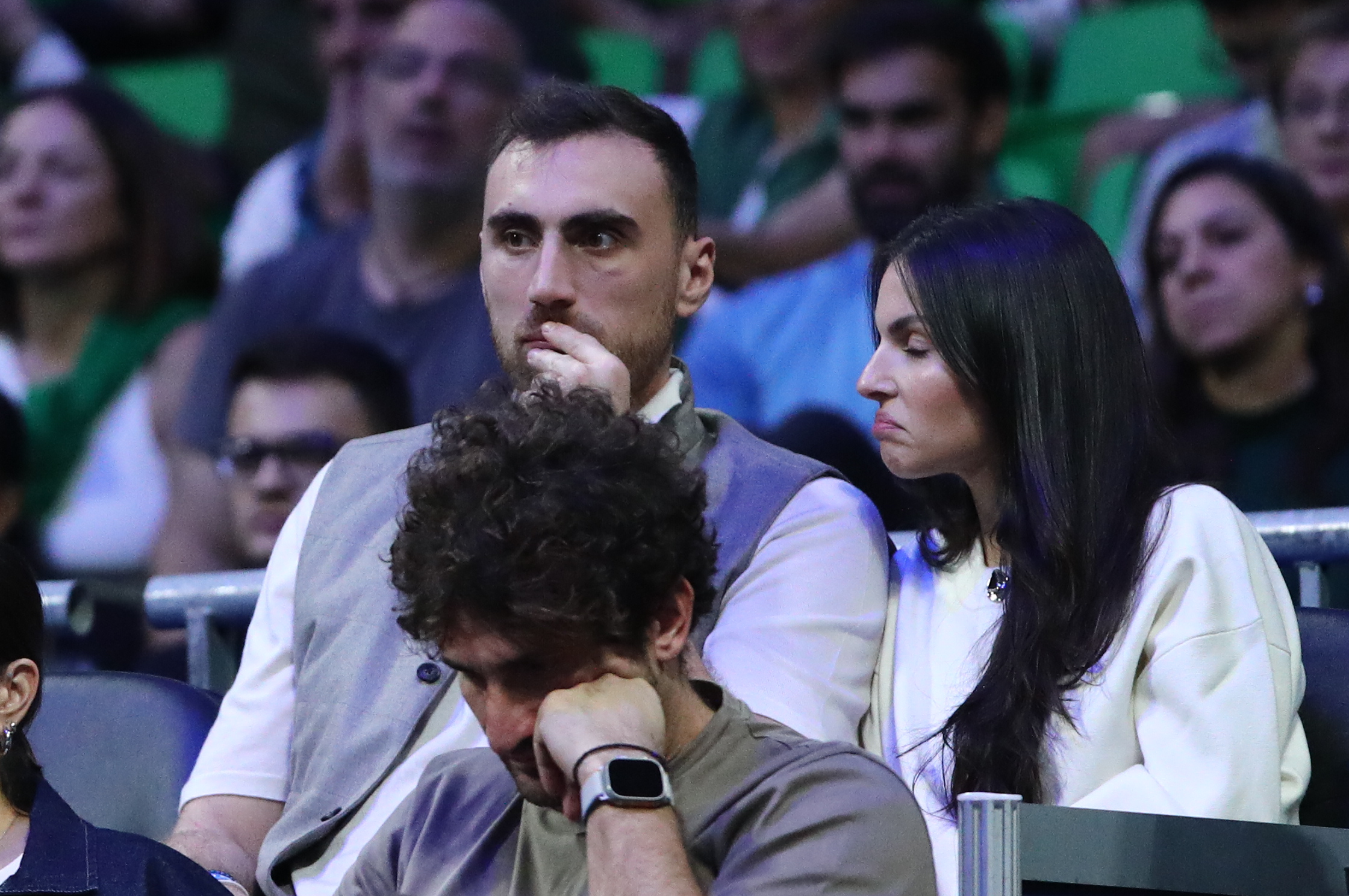 Στο γήπεδο του Παναθηναϊκού ο Βαγγέλης Λιόλιος και παίκτες του Ολυμπιακού (pics)