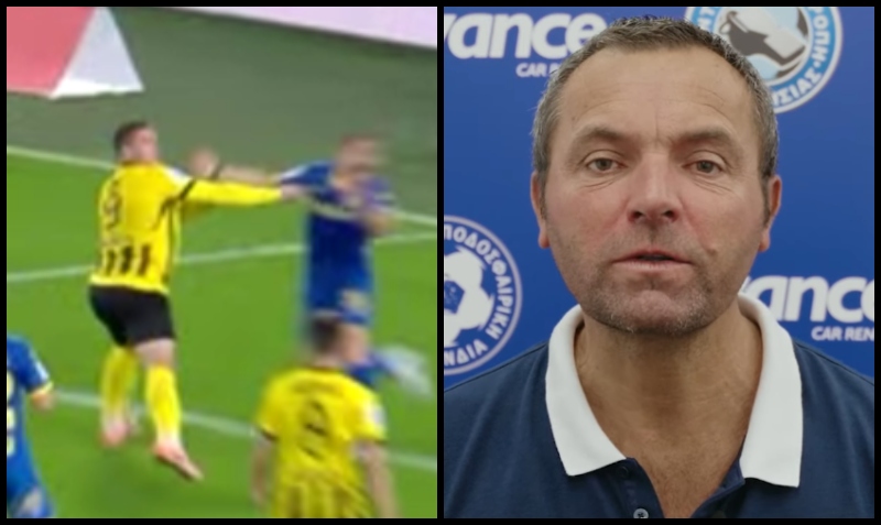 «Δίκασε» την ΑΕΚ ο Λανουά: «Καθαρό φάουλ από τον Γιόβιτς» (vid)