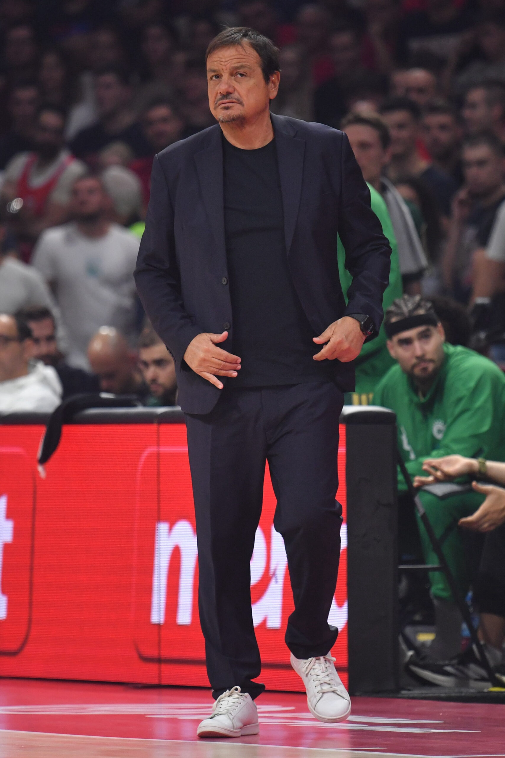 Παναθηναϊκός: Οι αντιδράσεις του Εργκίν Αταμάν στο πρώτο ημίχρονο (pics)