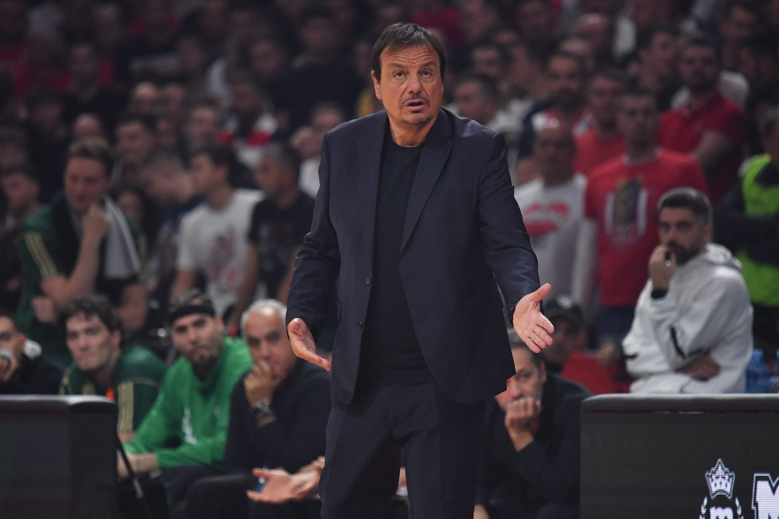 Παναθηναϊκός: Οι αντιδράσεις του Εργκίν Αταμάν στο πρώτο ημίχρονο (pics)