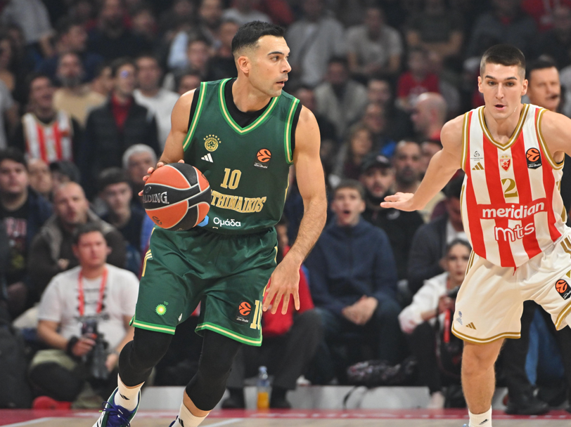 Euroleague: Η βαθμολογία μετά το Ερυθρός Αστέρας - Παναθηναϊκός 86-68