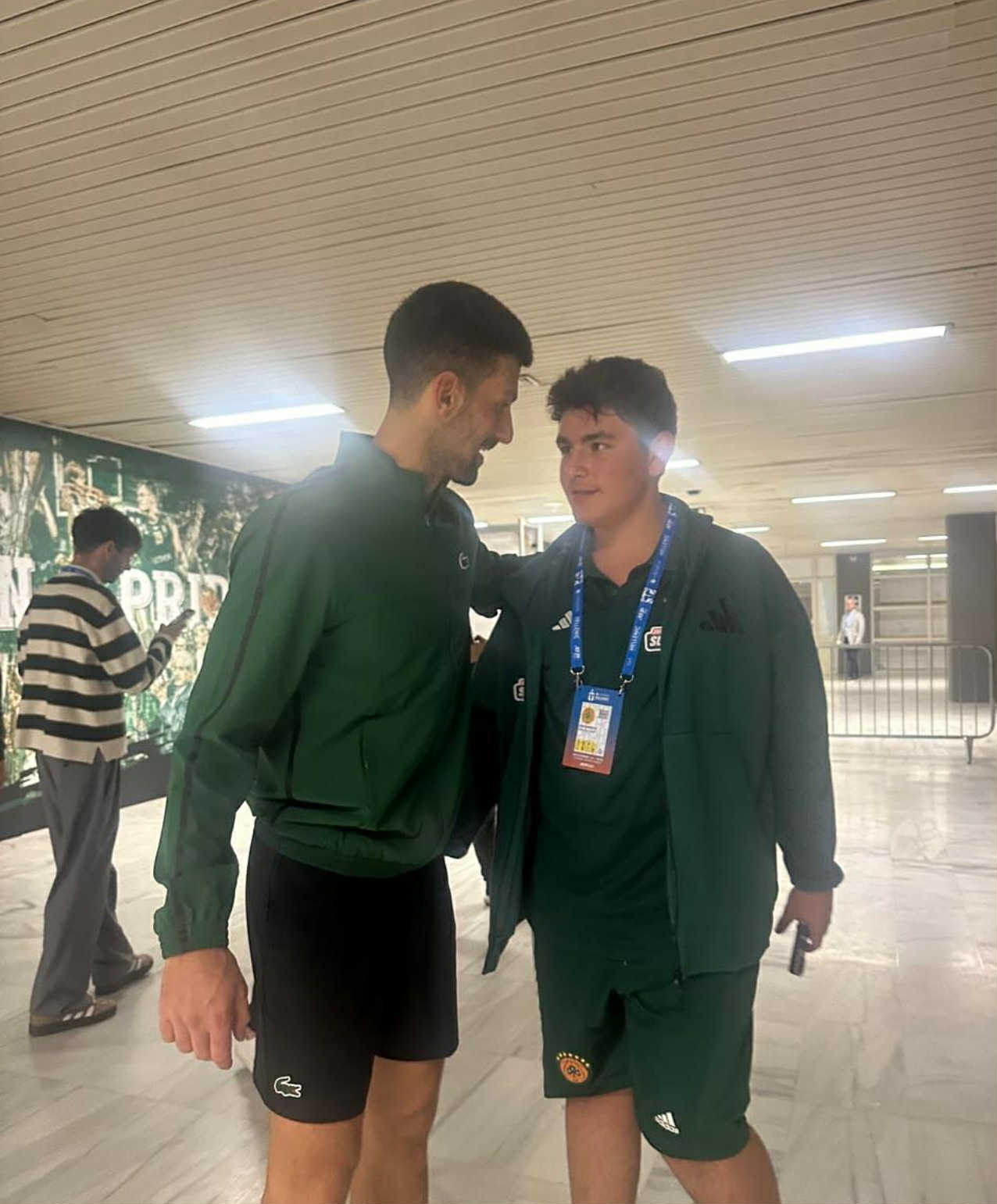 Με Τζόκοβιτς - Μουζέτι ο Σαρπ Αταμάν: «Από τους καλύτερους αγώνες που παρακολούθησα ποτέ» (pics)