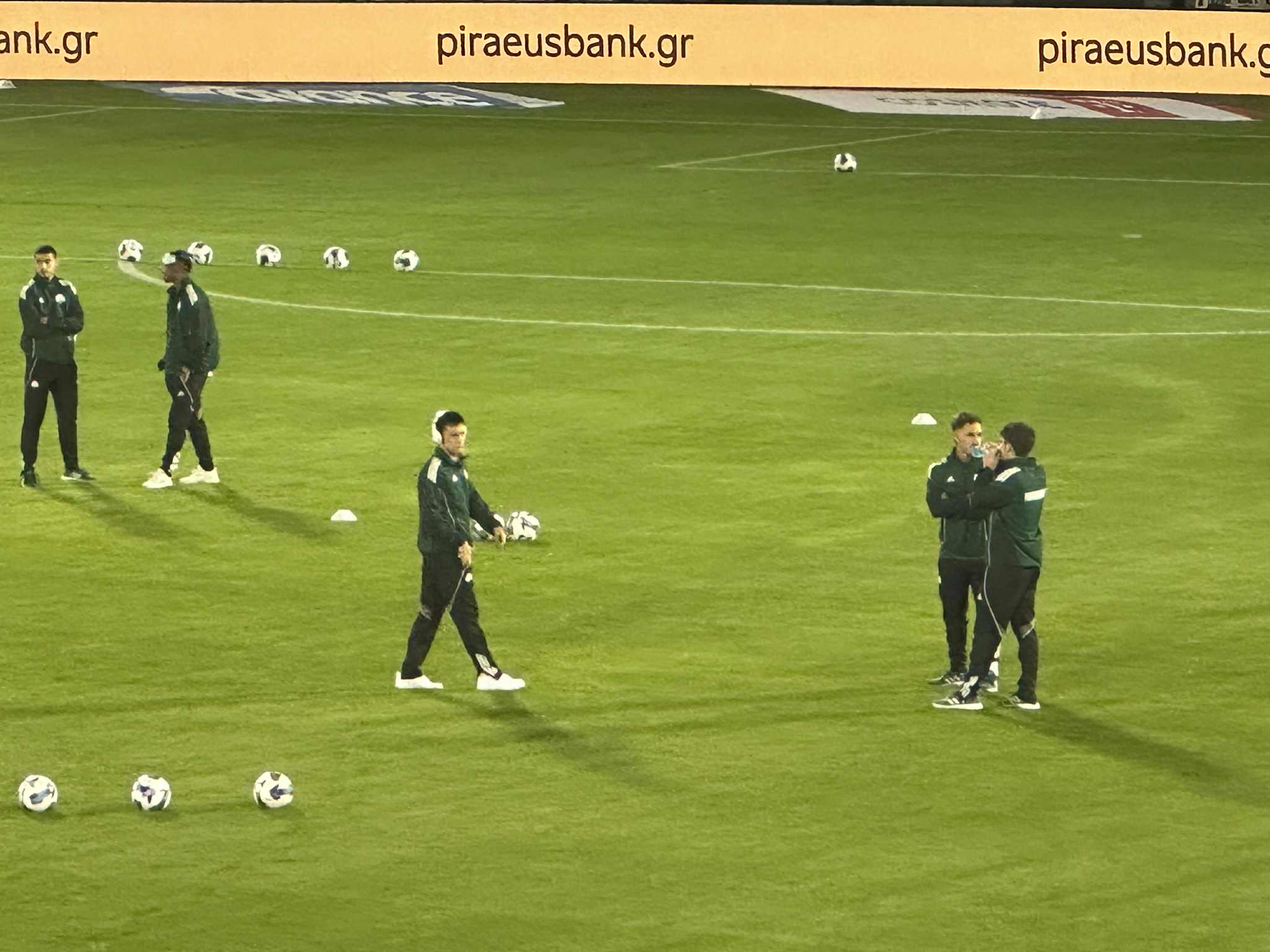 Παναθηναϊκός - ΠΑΟΚ: Αναγνωριστική βόλτα για Πελίστρι - «Πηγαδάκι» Ταμπόρδα με Μαντσίνι (pics)