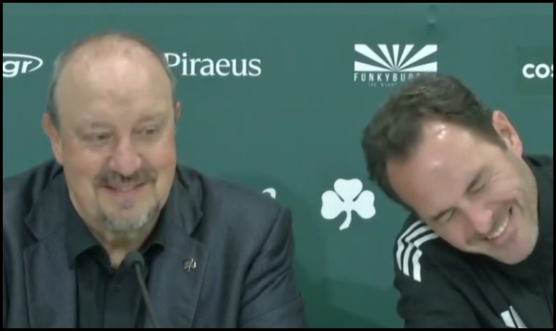 Παναθηναϊκός: Έπος με Μπενίτεθ - Χτύπησε το κινητό του μεταφραστή - «Γ@#%το!» (vid)