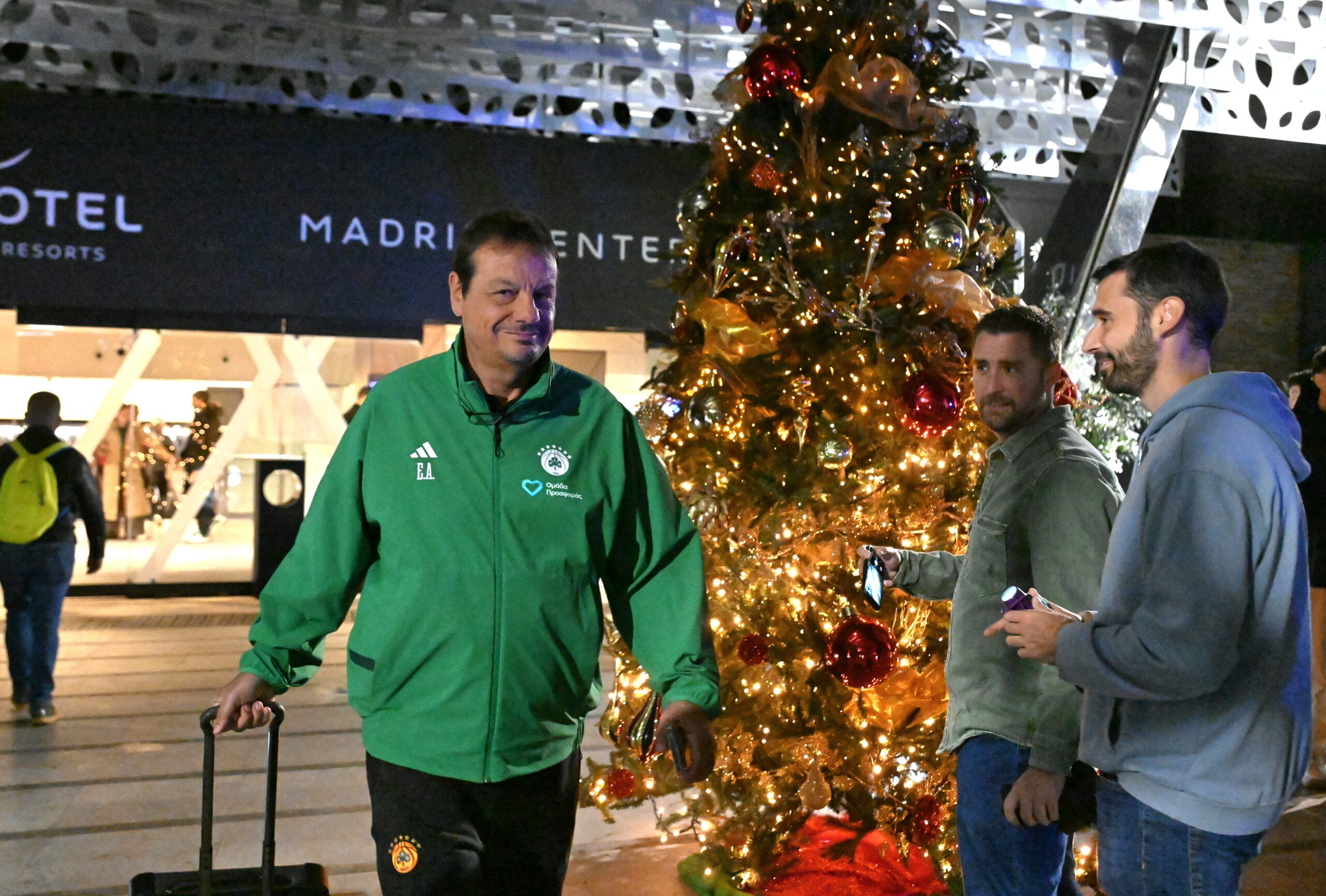 Ρεάλ - Παναθηναϊκός: Οι πρώτες εικόνες του «Τριφυλλιού» στη Μαδρίτη (pics)