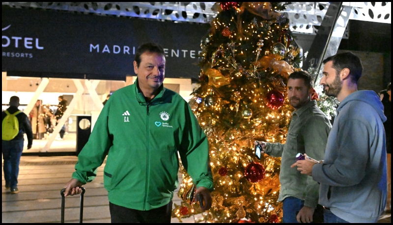 Ρεάλ - Παναθηναϊκός: Οι πρώτες εικόνες του «Τριφυλλιού» στη Μαδρίτη (pics)