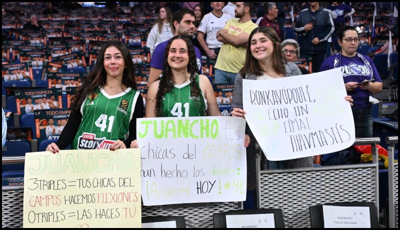 Ισπανίδες με φανέλες Χουάντσο: «Με τρία τρίποντα τα κορίτσια σου θα κάνουν πους-απς!» (pics)