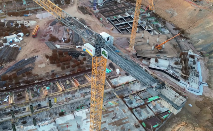 Βοτανικός (γήπεδο Παναθηναϊκού): «Σκυροδέτηση πετάλου, εξελίξεις σε πυλώνες - εξέδρες» (vid)