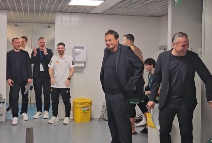 Ομιλία Αταμάν στα αποδυτήρια με τρομερές ατάκες και... δώρο στους παίκτες!